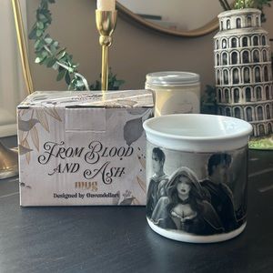 Fairyloot “From Blood and Ash” mug in brand new condition